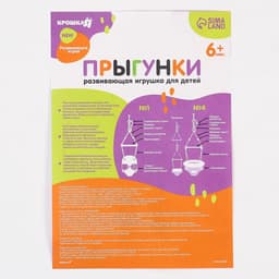 Прыгунки №1, 2в1 «Космос» (прыгунки, качели)