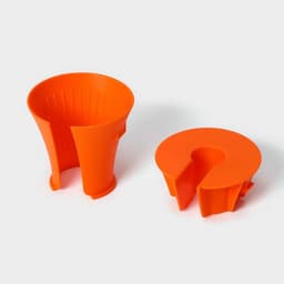 Держатель для фена Доляна, подставка под ванные принадлежности, 33.5×9×7.5 см, белый