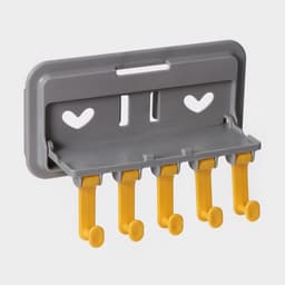 Держатель для ванных и кухонных принадлежностей, 17×7×11 см, серый