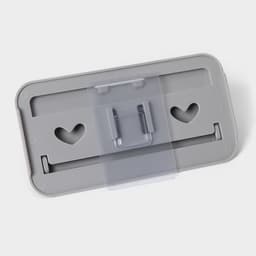 Держатель для ванных и кухонных принадлежностей, 17×7×11 см, серый