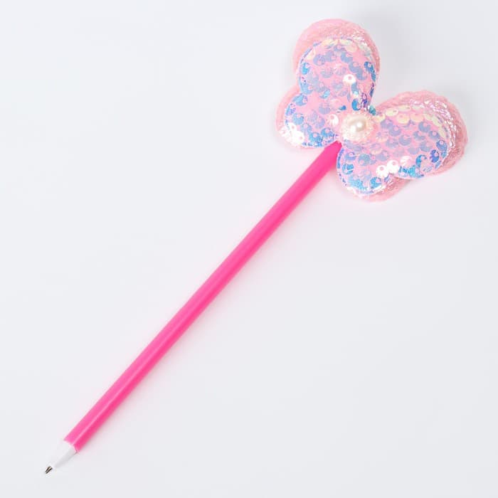 Ручка «Бабочка», синие чернила, МИКС