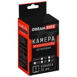 Камера велосипедная, 16"×1.95-2.125", ниппель AV 35 мм