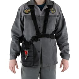 Ремень для триммера ТУНДРА, ранцевый, с защитой бедра, боковая поддержка