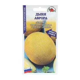 Семена Дыня «Аврора», ультраскороспелая, 0.5 г, «Золотая Сотка Алтая»
