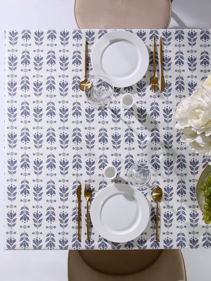 Скатерть «Доляна» Air flowers, размер 145×300 см