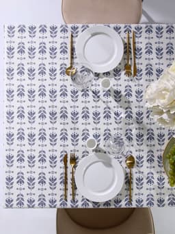 Скатерть «Доляна» Air flowers, размер 145×300 см