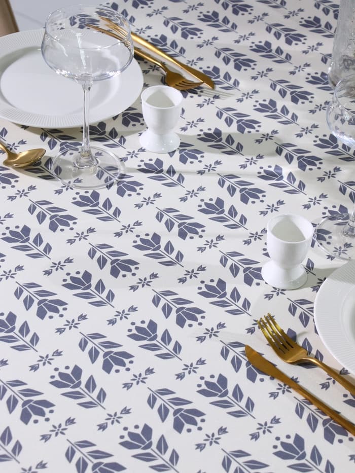 Скатерть «Доляна» Air flowers, размер 145×300 см