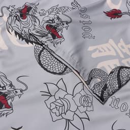 Халат домашний KAFTAN «Дракон», размер 52-54, серая