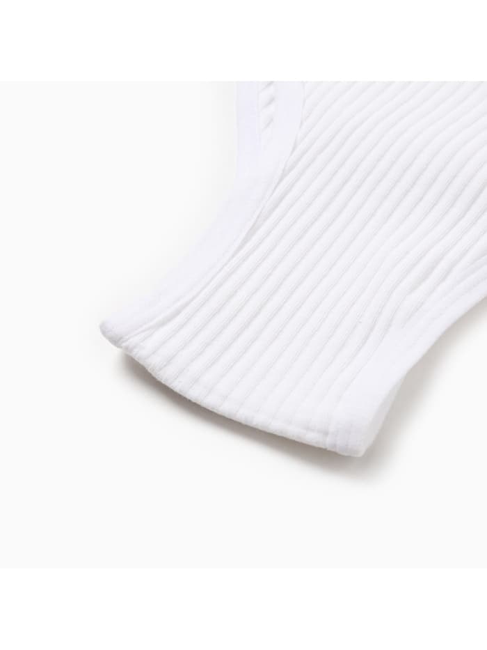 Комплект нижнего белья женский (топ, трусы) Collorista, белый, размер 46-48