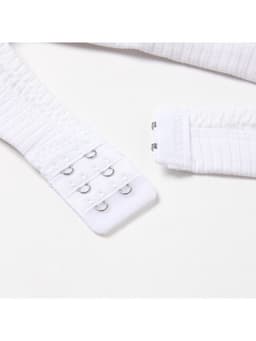 Комплект нижнего белья женский (топ, трусы) Collorista, белый, размер 46-48