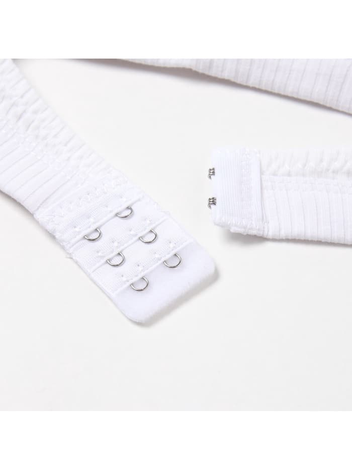 Комплект нижнего белья женский (топ, трусы) Collorista, белый, размер 46-48