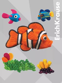 Тесто для лепки 4 цвета, 140 г, ErichKrause Baby, с Алоэ Вера, натуральные компоненты