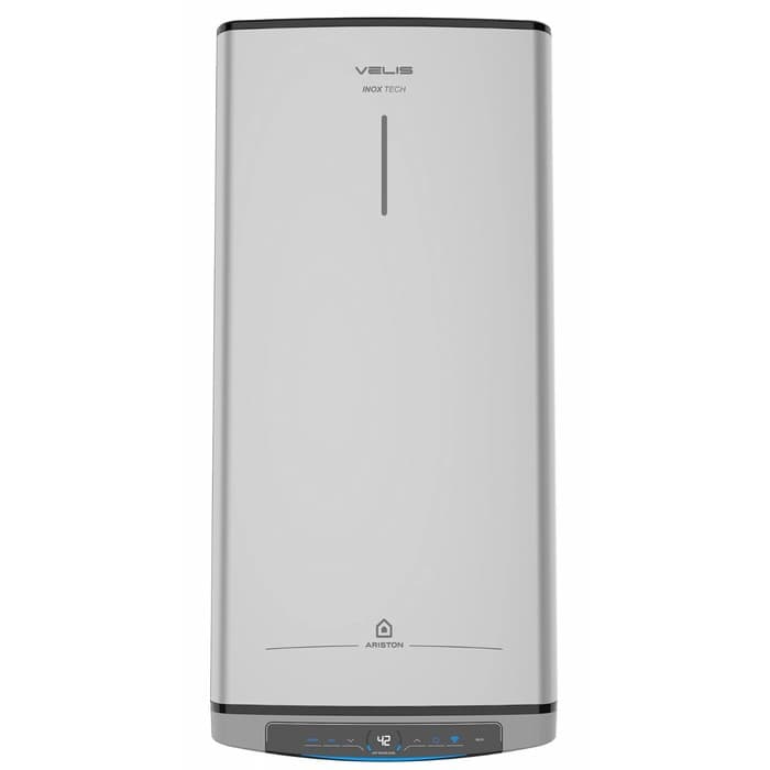 Водонагреватель Ariston VELIS LUX INOX PW ABSE Wi-Fi 50, накопительный, 50 л, 1.5/2.5 кВт, нержавеющая сталь