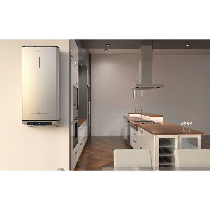 Водонагреватель Ariston VELIS LUX INOX PW ABSE Wi-Fi 50, накопительный, 50 л, 1.5/2.5 кВт, нержавеющая сталь