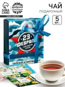 Чай подарочный «23 февраля», 9 г (5 шт.×1.8 г)