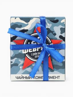 Чай подарочный «23 февраля», 9 г (5 шт.×1.8 г)