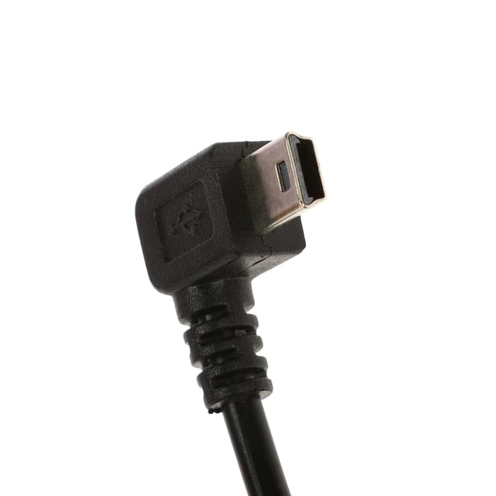 Зарядное устройство Cartage, угловой mini USB, 2 USB 3.4 А, 5 В, провод 3.5 м