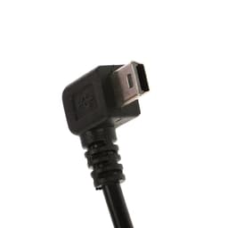Зарядное устройство Cartage, угловой mini USB, 2 USB 3.4 А, 5 В, провод 3.5 м