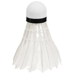 Набор воланов для бадминтона BOSHIKA PRO-200N, 3 шт., перо, 4 г, в тубе, белый