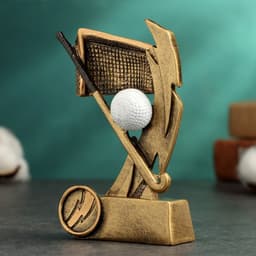 Фигура наградная, кубок «Хоккей на траве - лякросс», 8×3×12 см