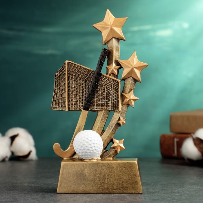 Кубок наградной «Хоккей на траве», 9×3×18 см