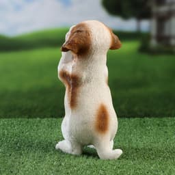 Фигурка полистоун «Попрошайка песик», 10×16×22 см