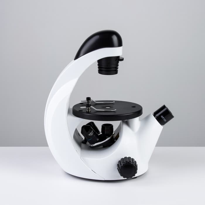 Микроскоп лабораторный, кратность увеличения 80–400х, с подсветкой