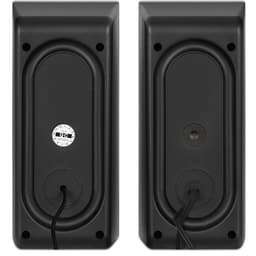 Колонки Sven 357, формат акустики 2.0, 6 Вт, USB, чёрные