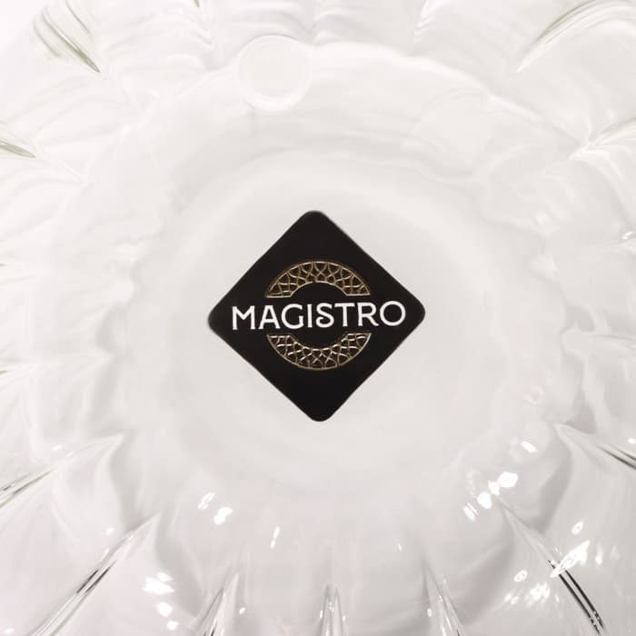 Стакан Magistro «Вихрь», 200 мл, с двойными стенками, стекло, прозрачный