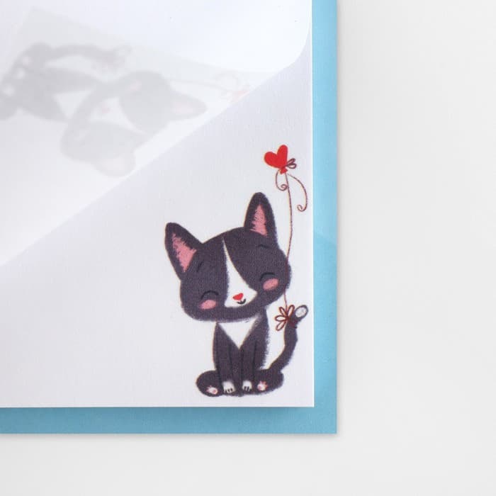 Блоки бумаги с отрывными листами, 30 л в открытке «Заяц. 8 марта»