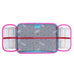 Пенал школьный, 1 секция, 13×21×4 см «Аниме подружки»