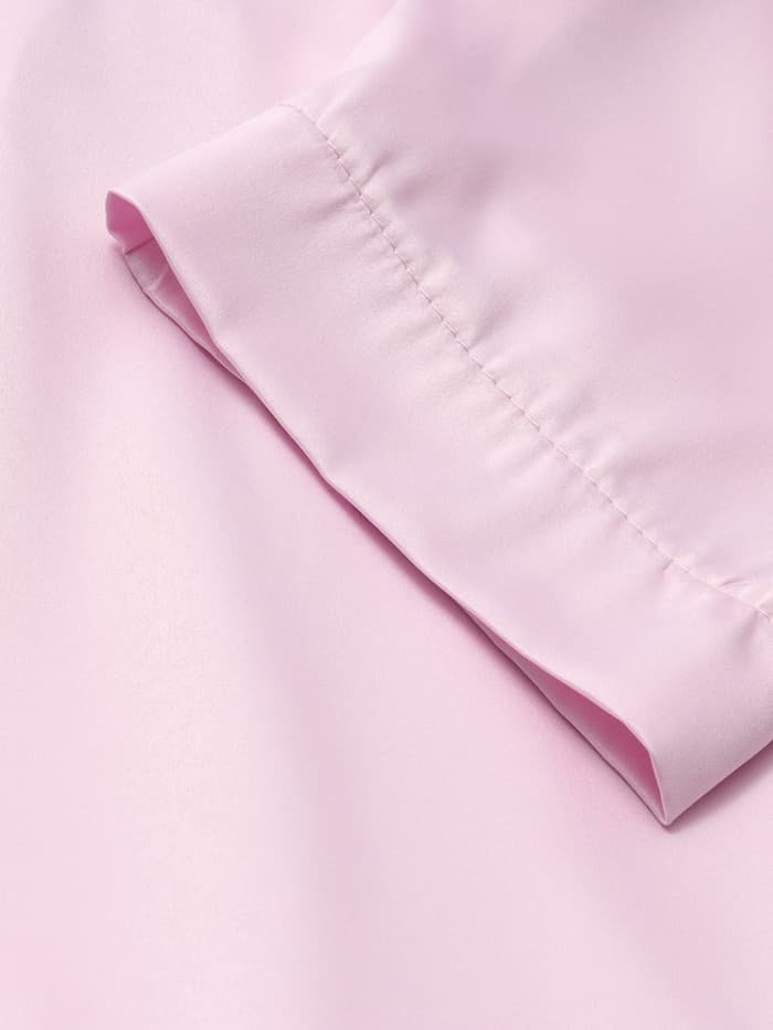 Халат домашний женский с запахом MINAKU: Home collection, розовый, размер 48