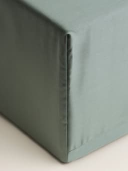 Простыня на резинке 1.5-спальная SL Home Tencel, 140×200+30 см, тенсель, оливковая