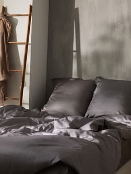 Простыня 1.5-спальная SL Home Tencel, 160×235 см, тенсель, серая