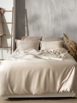 Пододеяльник евро SL Home Tencel, 200×220 см, тенсель, бежевый