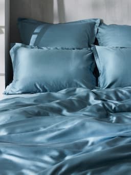 Пододеяльник 1.5-спальный SL Home Tencel, 150×220 см, тенсель, серо-голубой