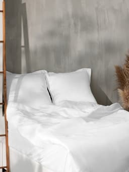 Пододеяльник евро SL Home Tencel, 200×220 см, тенсель, белый