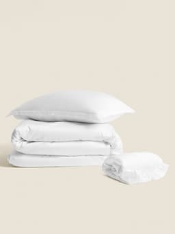 Наволочка SL Home Tencel, 70×70+3 см, тенсель, эвкалиптовое волокно 100%. белая