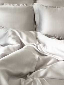 Пододеяльник евро SL Home Tencel, 200×220 см, тенсель, светло-серый