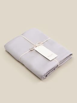 Простыня евро-макси SL Home Tencel, 235×280 см, тенсель, светло-серая