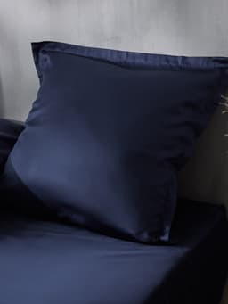 Наволочка SL Home Tencel, 70×70+3 см, тенсель, эвкалиптовое волокно 100%, синяя