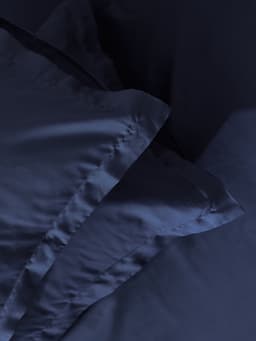 Наволочка SL Home Tencel, 70×70+3 см, тенсель, эвкалиптовое волокно 100%, синяя