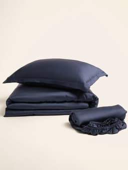 Наволочка SL Home Tencel, 70×70+3 см, тенсель, эвкалиптовое волокно 100%, синяя