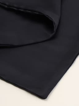 Пододеяльник 2-спальный SL Home Tencel, 180×220 см, тенсель, чёрный