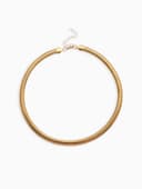 Чокер «Рельеф», узкий, 1 см, цвет золото, 47.5 см