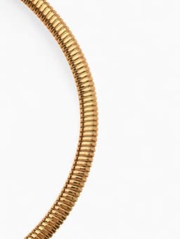 Чокер «Рельеф», узкий, 1 см, цвет золото, 47.5 см