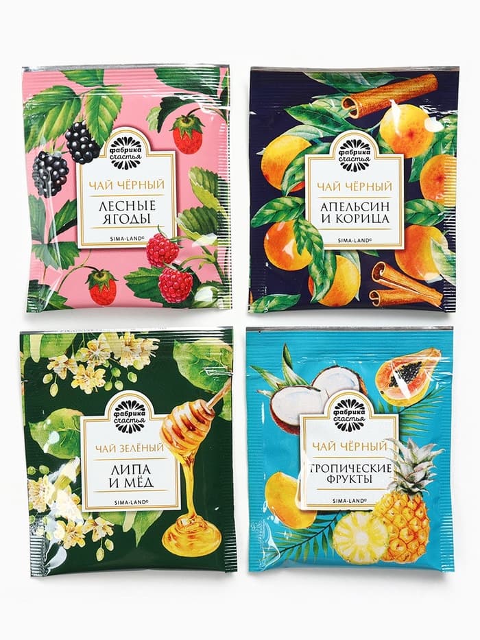 Чай подарочный «Любимой мамочке», весовой чай 40 г (2 шт. × 20 г)., чай в пакетиках 21.6 (12 шт. × 1.8 г).