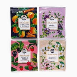 Чай подарочный «Папа может всё»: весовой чай 40 г (2 шт. × 20 г)., чай в пакетиках 21.6 (12 шт. × 1.8 г).