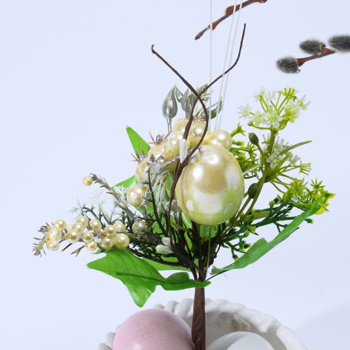 Пасхальный декор «Пасхальная композиция» 11×15×30 см