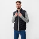 Жилет мужской на молнии MIST, размер 48, чёрный